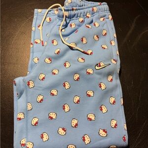 Nike Blue Hello Kitty Joggers XS